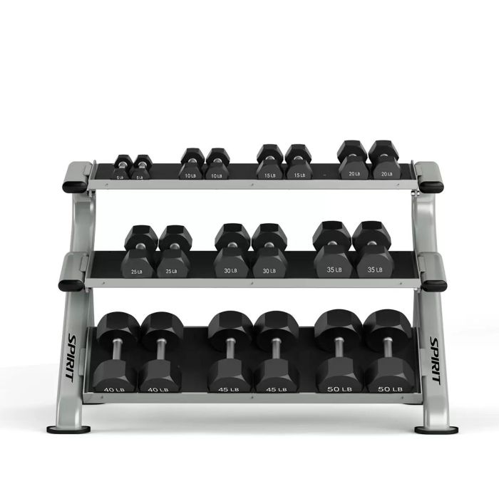 SPRINT 3 TIER DB AND KETTLEBELL RACK EliteFTS