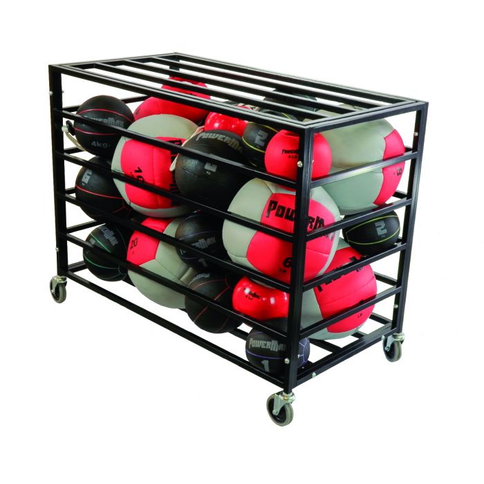 Basketball Storage Cage Cart