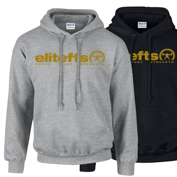 EliteFTS Tagline Vegas Gold Hoodie