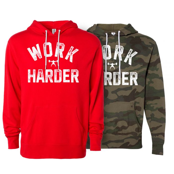 Work harder hoodie outlet