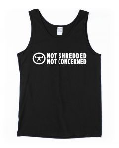 picture of Not Shredded Not Concerned tank top