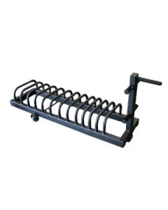 Bumper Plate Rack with Wheels - 12 Plate - Signature
