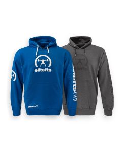 Blue & Grey branded hoodie