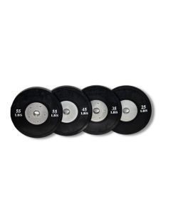 Black Bumper Plate Set 