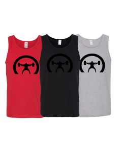elitefts Crescent Only Black Tank Top 