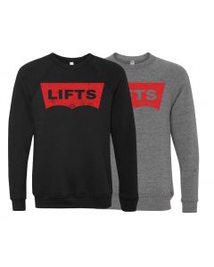 elitefts™ Red Lifts Crewneck Sweatshirt