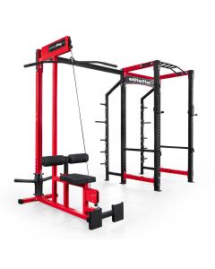 picture of Elitefts Red Quick Ship Lat Pull Down Rack Combo