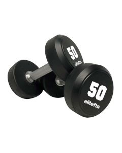 elitefts™ Custom Rubber Dumbbells 