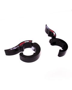 open and closed ELITEFTS SHARK COLLAR BLACK