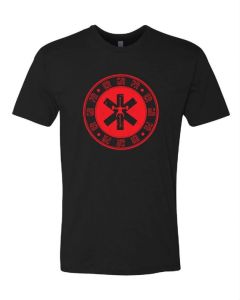 er or pr black tee