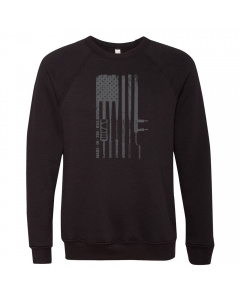 EliteFTS Flag Barbell Crewneck Sweatshirt