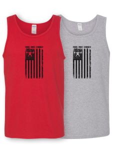 elitefts™ Focus Trust Strength Flag Black Tank Top 