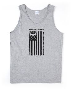 elitefts™ Focus Trust Strength Flag Black Tank Top 