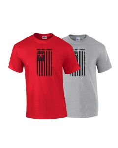 elitefts Focus Trust Strength Flag Black T-Shirt