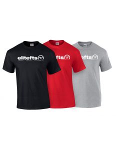 elitefts Tagline White T-Shirt
