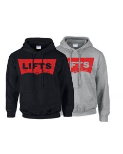 elitefts Red Lifts Hoodie