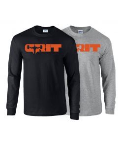 picture of elitefts Grit Orange Long Sleeve T-Shirt