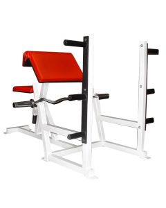 elitefts™  Preacher Curl with Weight Racks