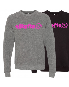 EliteFTS Tagline Pink Crewneck Sweatshirt