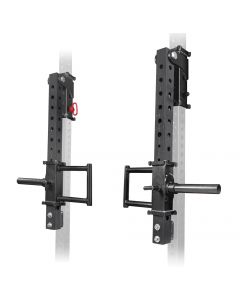 jammer arms on demonstration rack