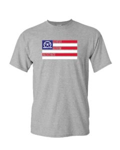 elitefts Red White & Blue FTS Flag T-Shirt