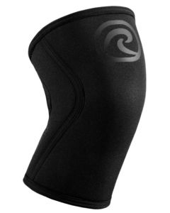 picture of REHBAND RX KNEE SLEEVE 5MM CARBON BLACK
