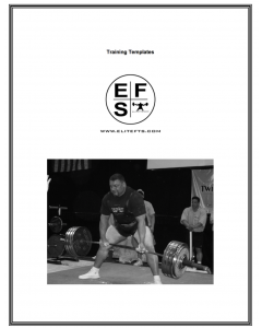 picture of Training Templates by Jim Wendler (eBook)