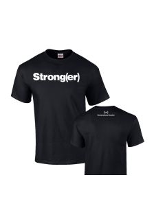 elitefts Stronger White T-Shirt black