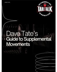 Dave Tate Guide To Supplemental Movements