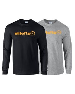 elitefts Tagline Gold Long Sleeve T-Shirt 