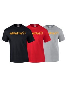 elitefts Tagline Gold T-Shirt