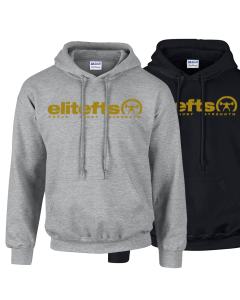elitefts™ Tagline Vegas Gold Hoodie