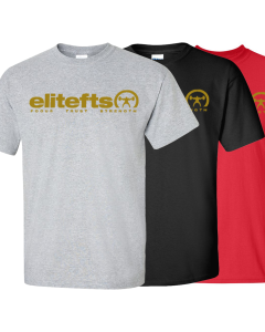 elitefts™ Tagline Vegas Gold T-Shirt