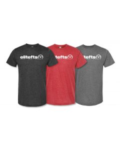 picture of elitefts Tagline White Premium T-Shirt