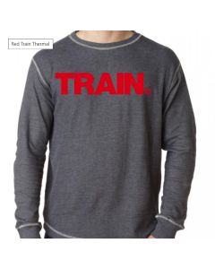 elitefts™ Train Red Thermal Long Sleeve Shirt