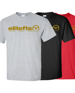 picture of elitefts Tagline Vegas Gold T-Shirt 