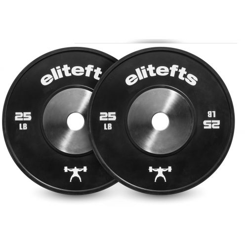 25LB Black Bumper plates