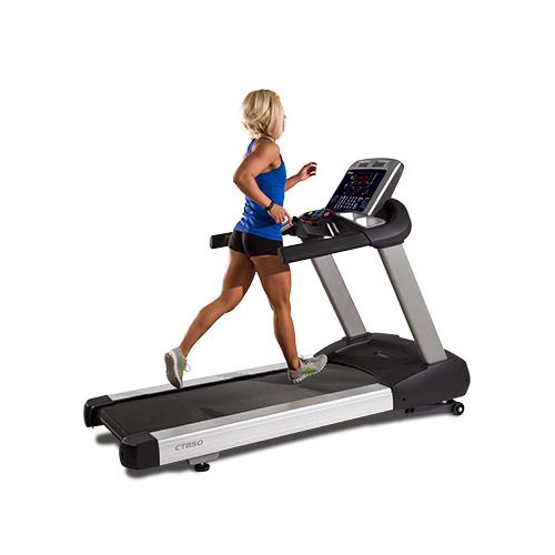 picture of Spirit Fitness CT850 Treadmill in use