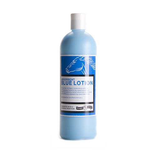 picture of blue heat lotion