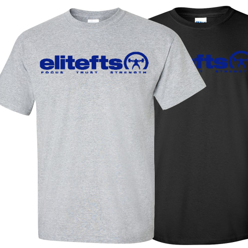 elitefts Tagline Royal Blue T-Shirt 
