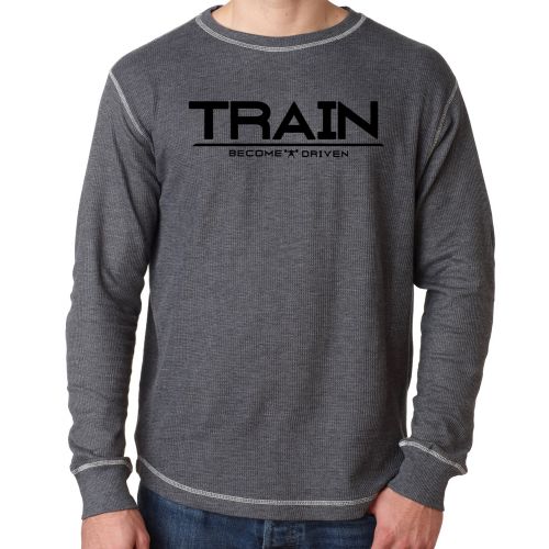 picture of Train Become Driven thermal T-shirt