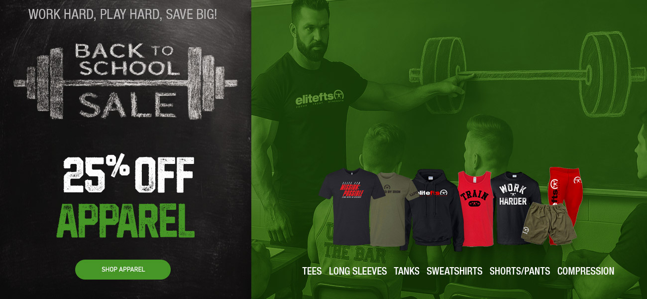 save 25% on apparel