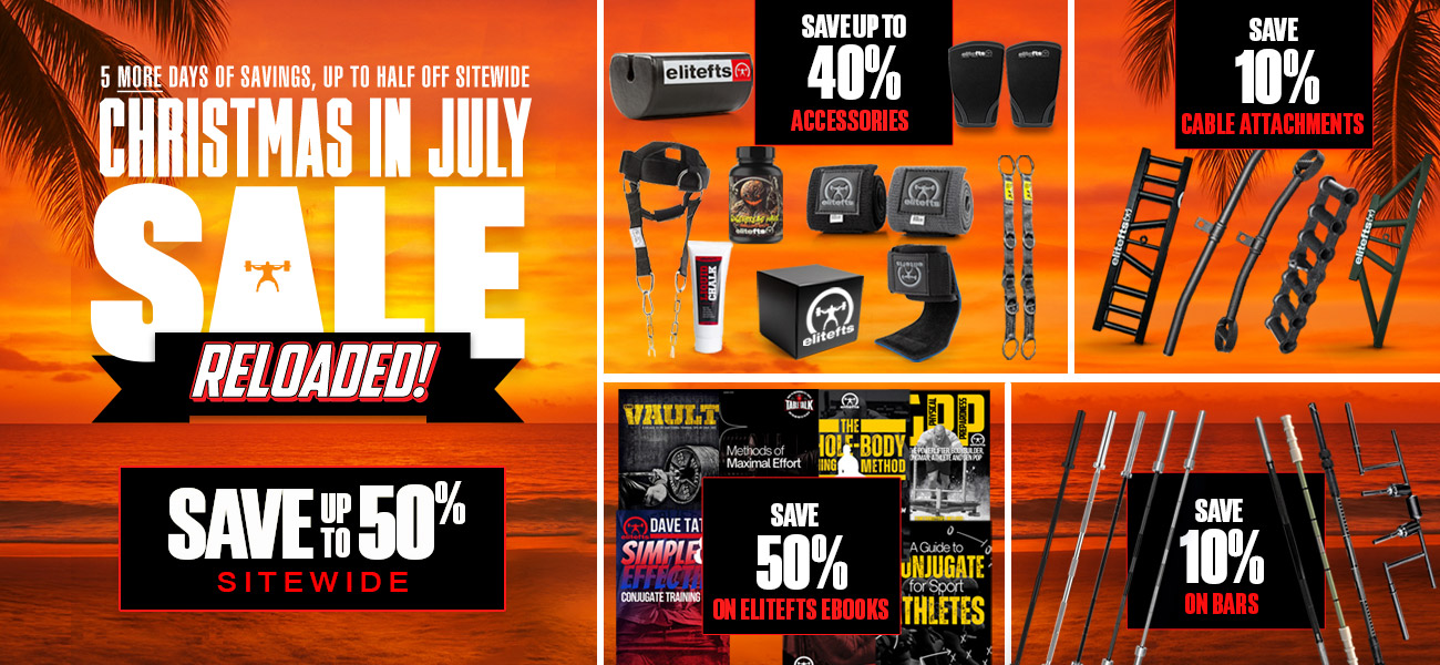 christmas in july sale