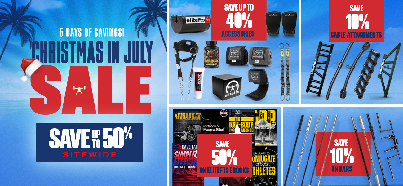 christmas in july sale