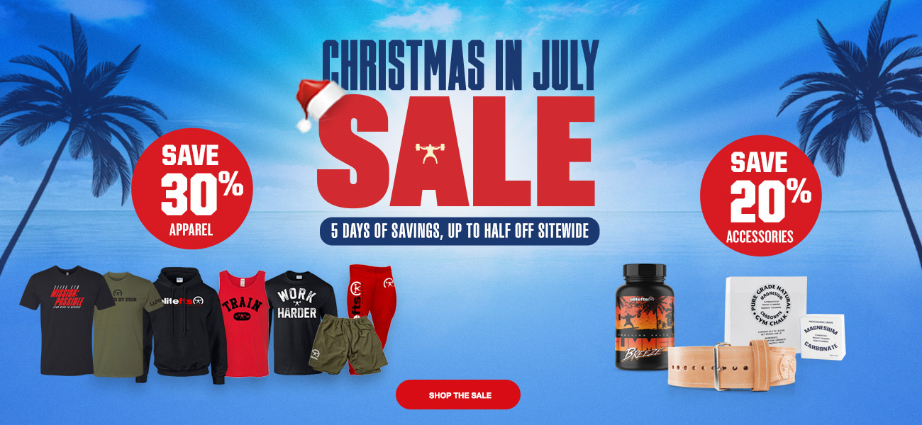 christmas in july sale