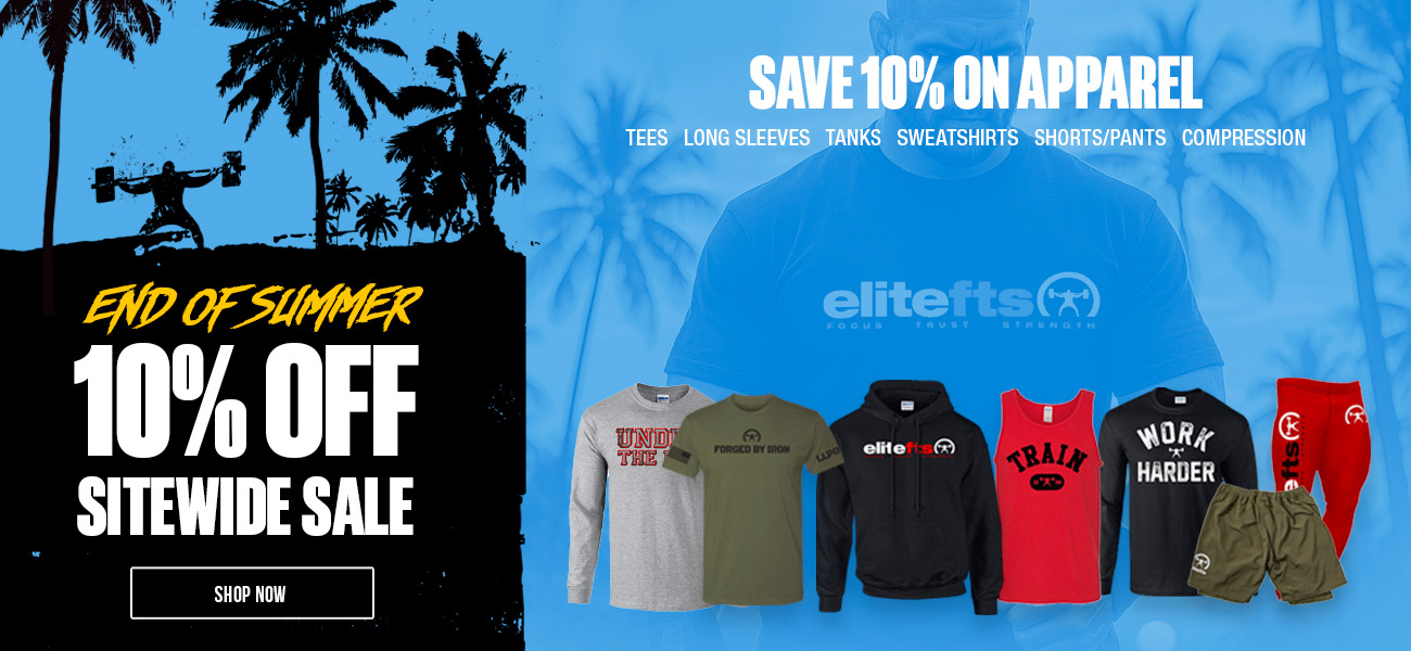 save 10% on apparel