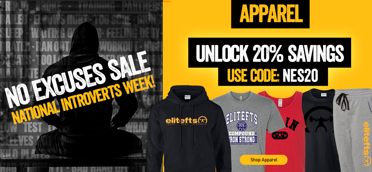 no excuses apparel sale