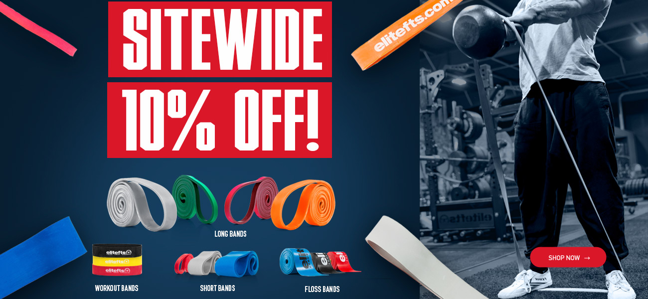 save 10% on bands