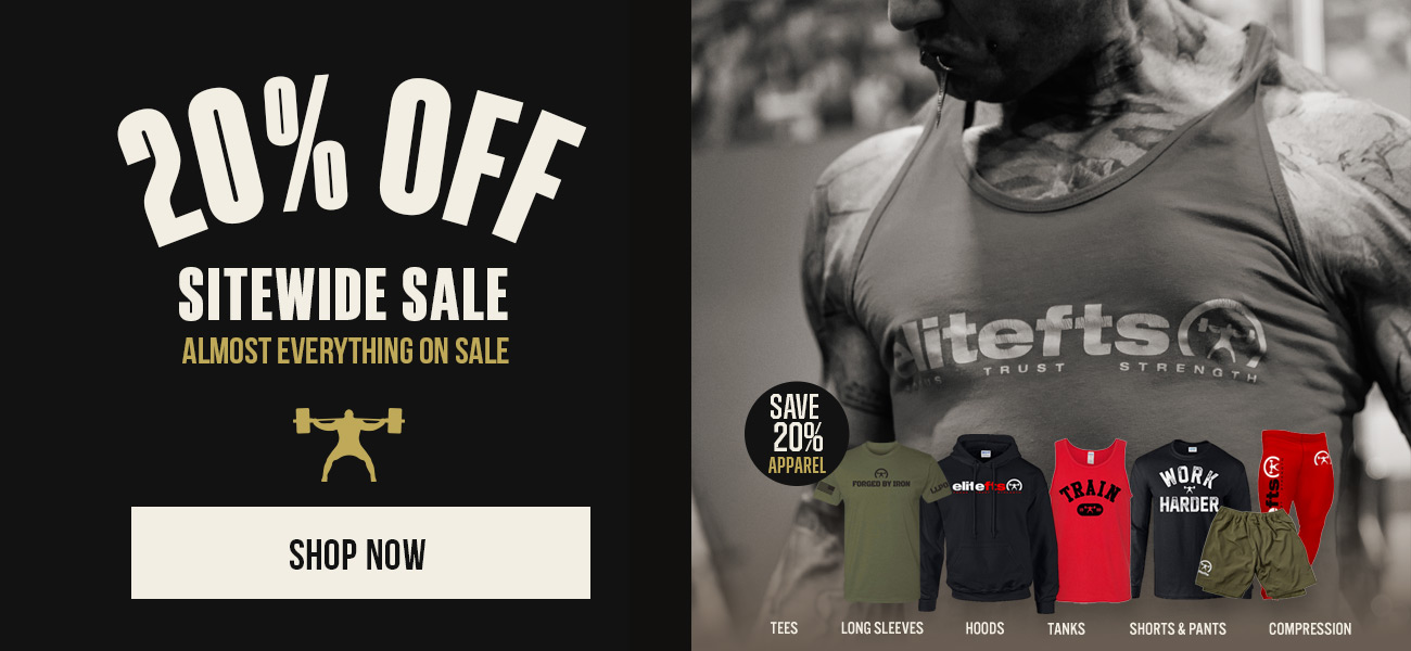 20% off apparel
