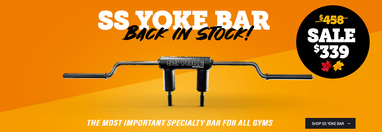 ss yoke bar back in stock and on sale